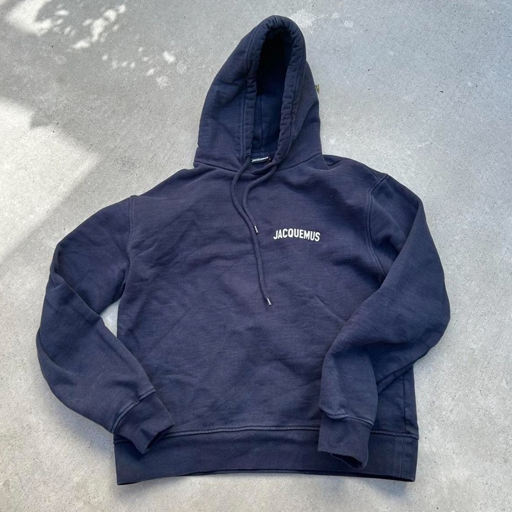 Jacquemus blue hoodie